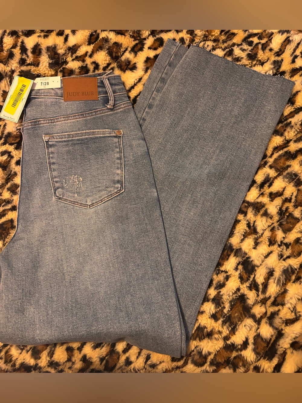 Judy Blue Light Blue Flare & Wide Leg Jeans